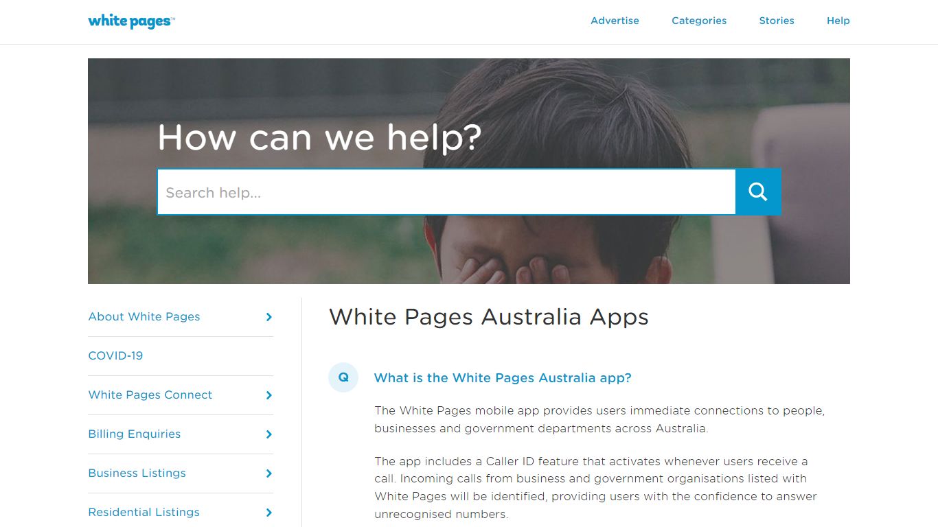 White Pages Australia app | White Pages Help